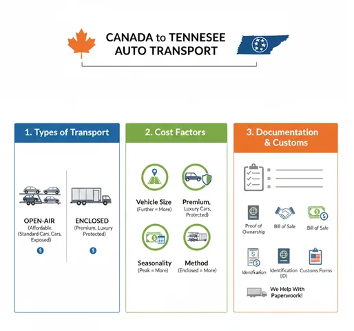 Canada to Tennessee Auto Transport