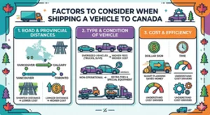 Auto Shipping In Canada Provinces