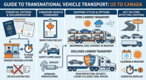 Auto Transport New York to Canada 