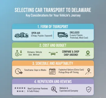 Car Transport Service to Delaware - 1