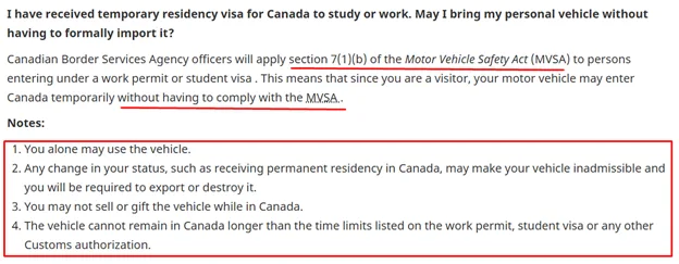 Importing a Truck From the USA to Canada