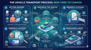 New York To Canada Car Shipping