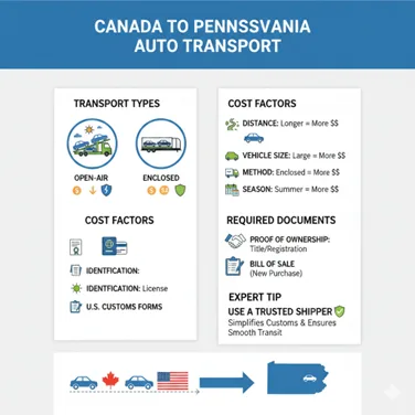 Canada To Pennsylvania