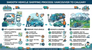 Vancouver To Calgary Auto Transport