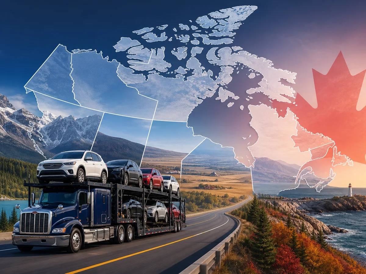 Auto Shipping in Canada's Provinces: A Complete Guide