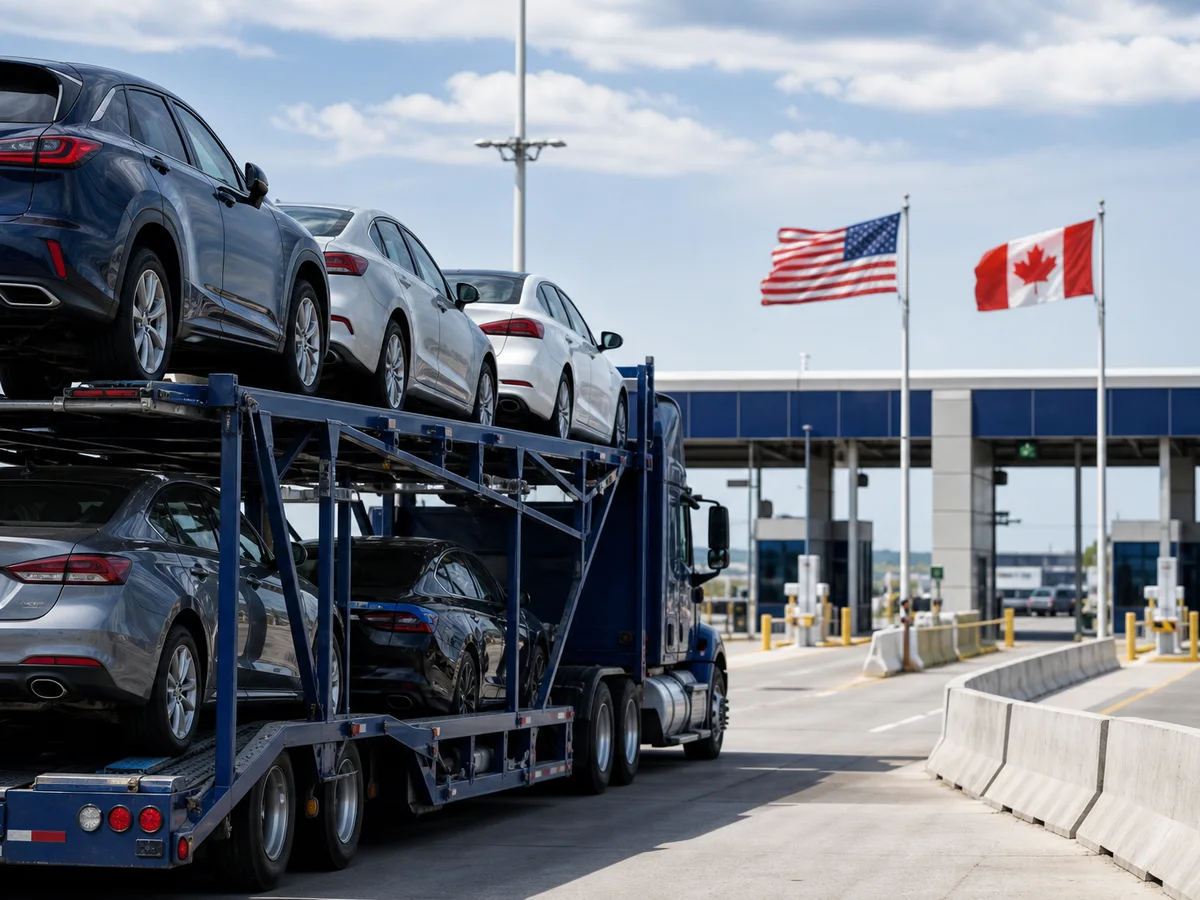 Exporting from USA to Canada: Complete Vehicle Shipping Guide